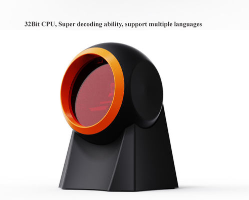 슈퍼마켓 바코드 스캔을 위한 최대 종이 크기 A4 크기 USB 데스크톱 2D 바코드 리더