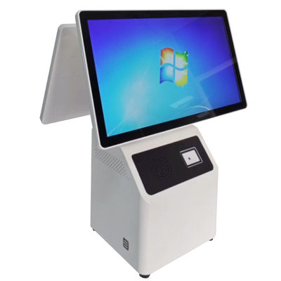 15.6'' 터치 스크린 POS 시스템 내장 1D/2D 스캐너 검은색 또는 흰색