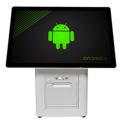 15.6'' 터치 스크린 POS 시스템 내장 1D/2D 스캐너 검은색 또는 흰색