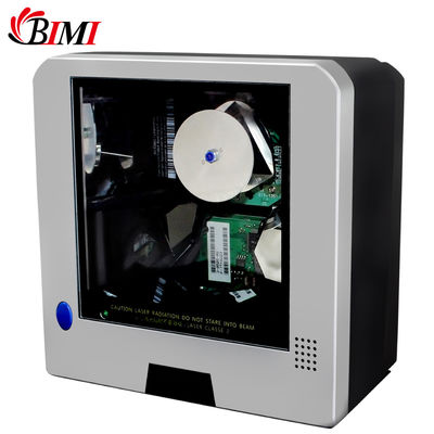 슈퍼마켓 POS 플랫폼 1D 레이저 바코드 스캐너 및 15.2cm/6.0in 필드 깊이