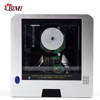 슈퍼마켓 POS 플랫폼 1D 레이저 바코드 스캐너 및 15.2cm/6.0in 필드 깊이