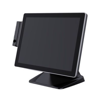 비미 POS-0092S 15인치 POS 시스템, 알루미늄 합금 스탠드 및 VESA 75X75 지원