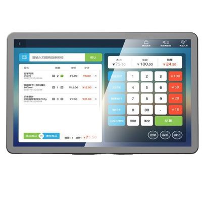 슈퍼마켓 상점용 안드로이드 시스템 10.1인치 터치 스크린 POS