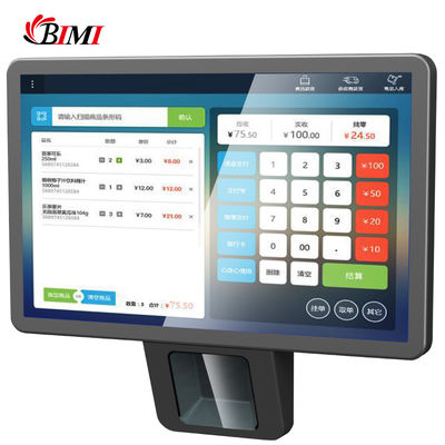 슈퍼마켓 상점용 안드로이드 시스템 10.1인치 터치 스크린 POS