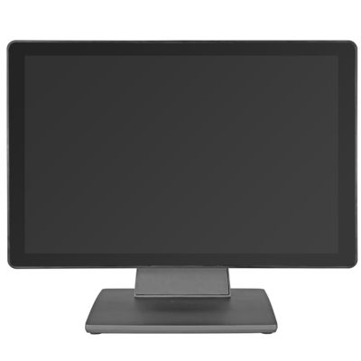 어두운 회색 19인치 벽에 장착 된 알루미늄 합금 터치 스크린 디스플레이 POS PC 비즈니스