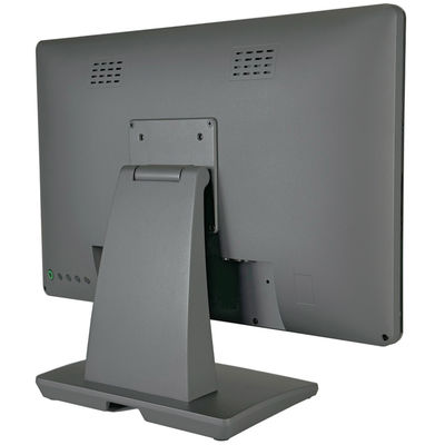 어두운 회색 19인치 벽에 장착 된 알루미늄 합금 터치 스크린 디스플레이 POS PC 비즈니스