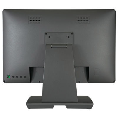 어두운 회색 19인치 벽에 장착 된 알루미늄 합금 터치 스크린 디스플레이 POS PC 비즈니스