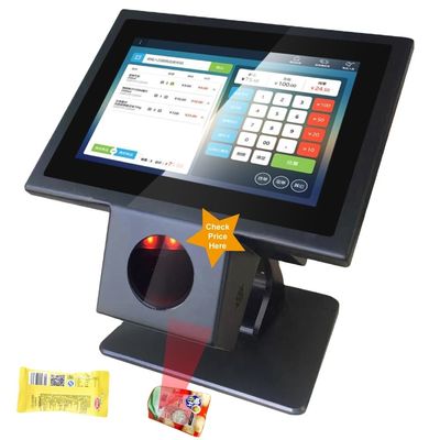 POS-0096 디자인 10.1인치 터치 스크린 슈퍼마켓 상점용 안드로이드 시스템 검사기