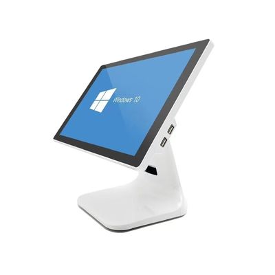 윈도우 POS 머신 15인치 경제적인 판매점 시스템 USB 및 RS232 인터페이스
