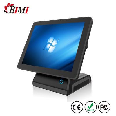 VFD 고객 디스플레이 15 인치 POS 터미널과 80mm 프린터 및 i5 All-in-One PC