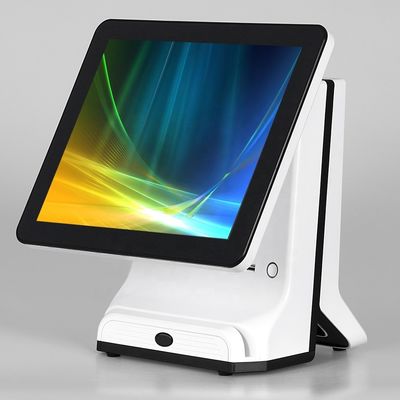 강력한 비미 화이트/블랙 POS 윈도우 7 EPOS 시스템 128G SSD와 인텔 J1800 CPU