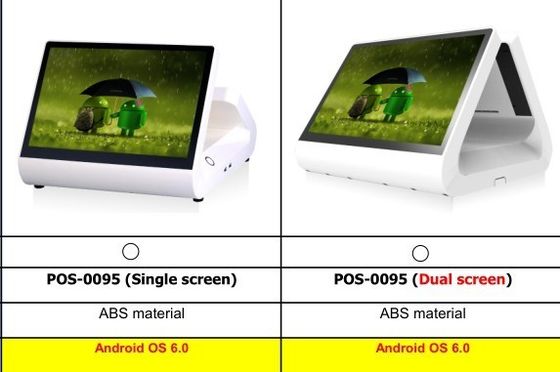 윈도우/안드로이드 12인치 POS 시스템 LED8 디스플레이와 32GB-256GB SSD 용량